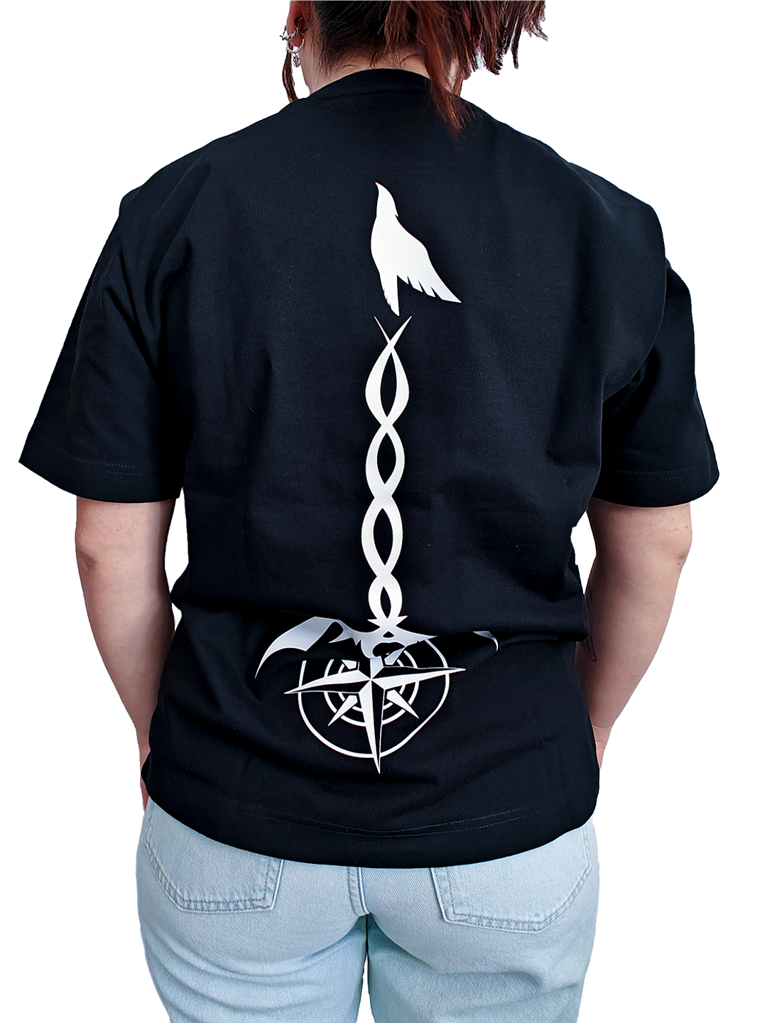 CAMISETA NEGRA ÁGUILA