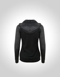 SUDADERA ABIERTA DE DEPORTE MUJER